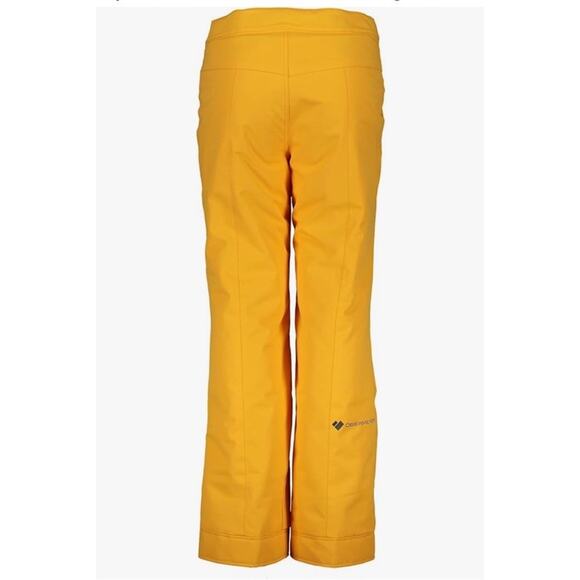 Obermeyer Brooke Pant - Girls Ski Snow Pants Size S (8) In Mango Yellow - Picture 3 of 16